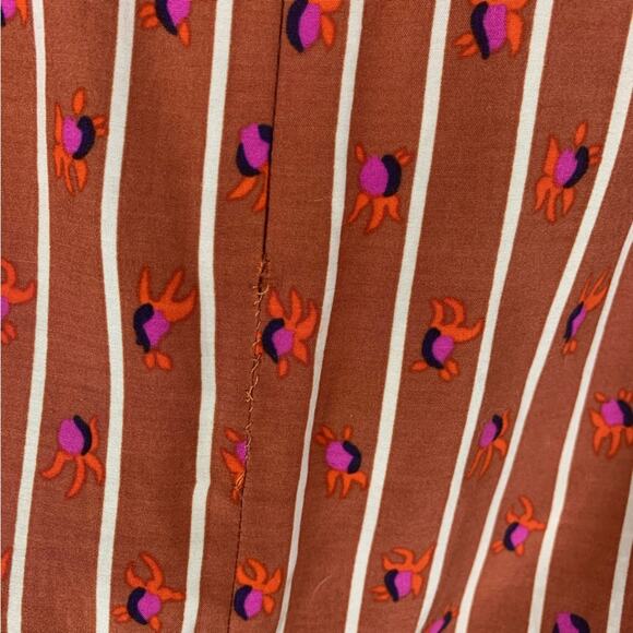 Rachel Comey Brown and White Striped Mini Dress - Picture 12 of 12